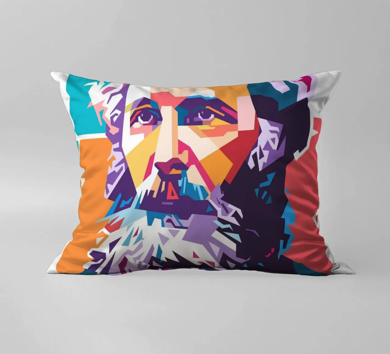 James Clerk Maxwell pop art cuscino da Hantamrata