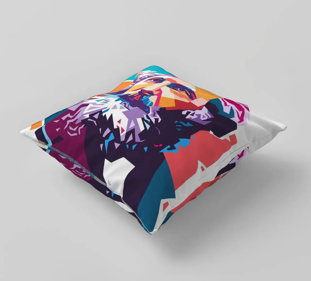 James Clerk Maxwell pop art cuscino da Hantamrata