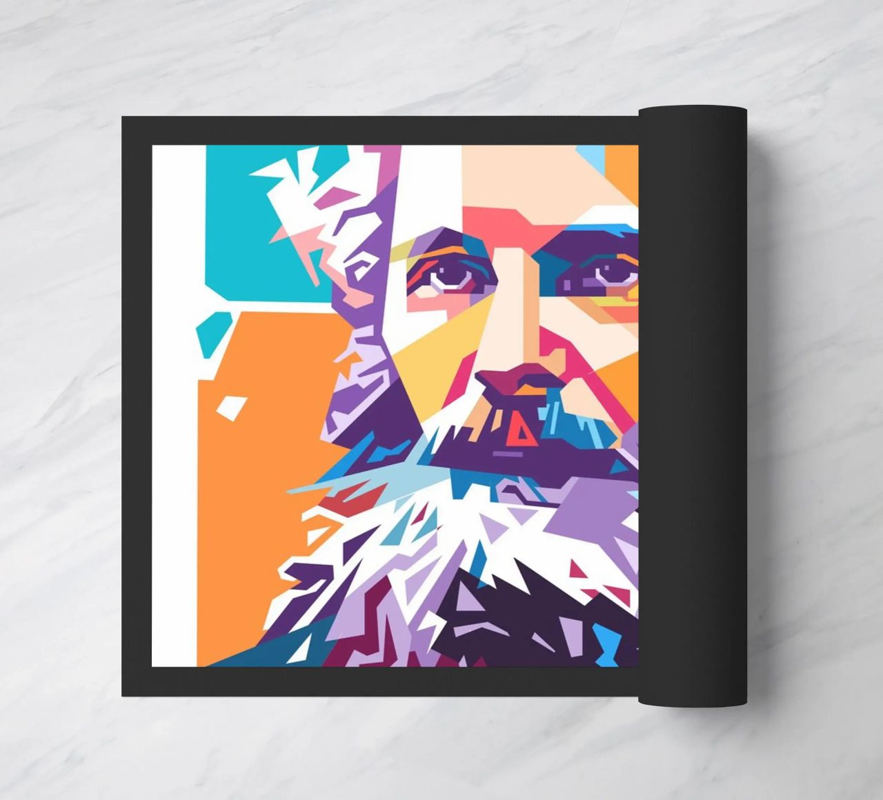 James Clerk Maxwell pop art zerbino da Hantamrata