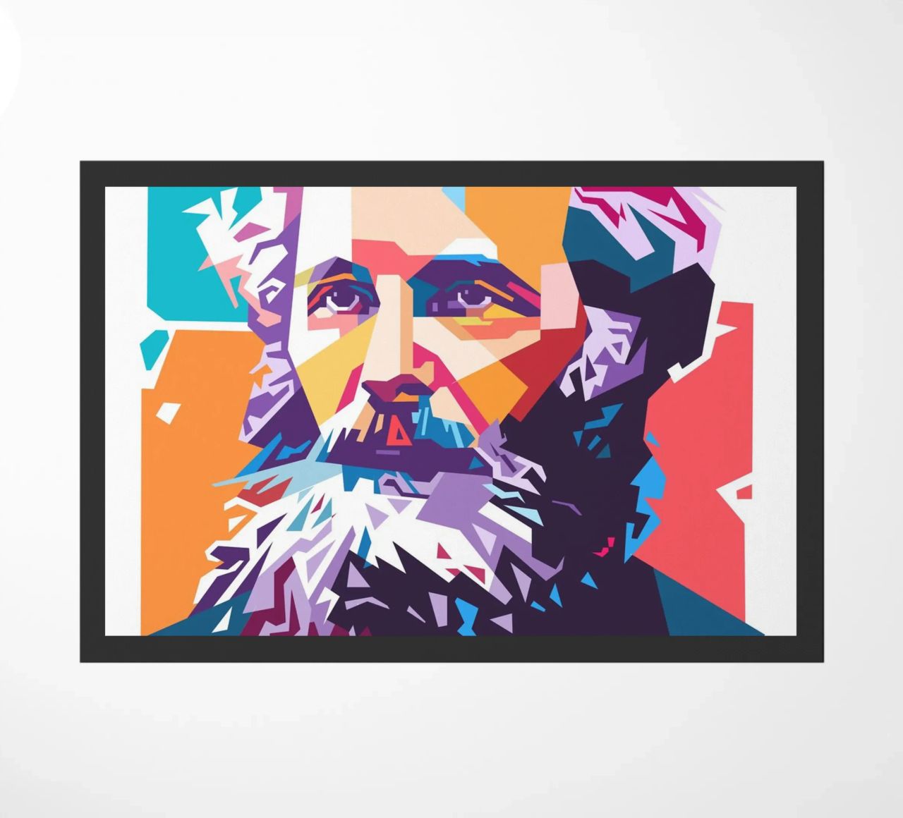James Clerk Maxwell pop art zerbino da Hantamrata