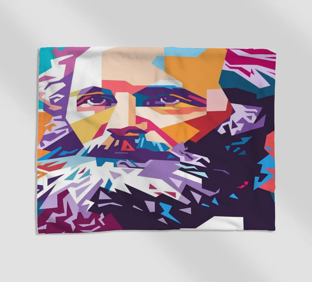 James Clerk Maxwell pop art telo mare da Hantamrata