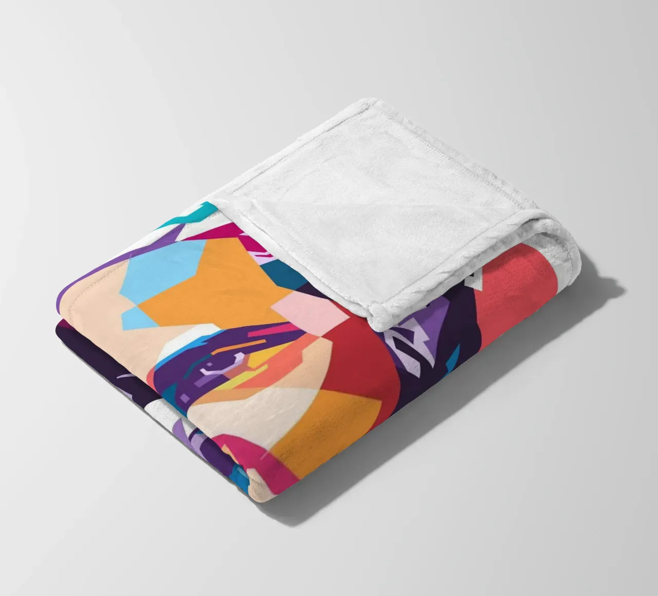 James Clerk Maxwell pop art coperta in pile da Hantamrata