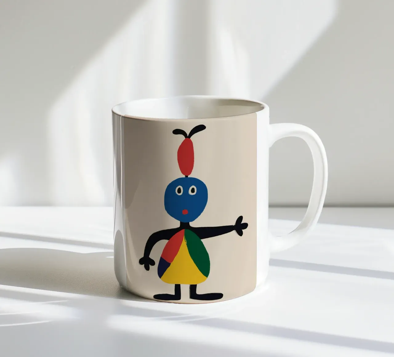 Pittura di un bambino tazza in ceramica da Little Dean