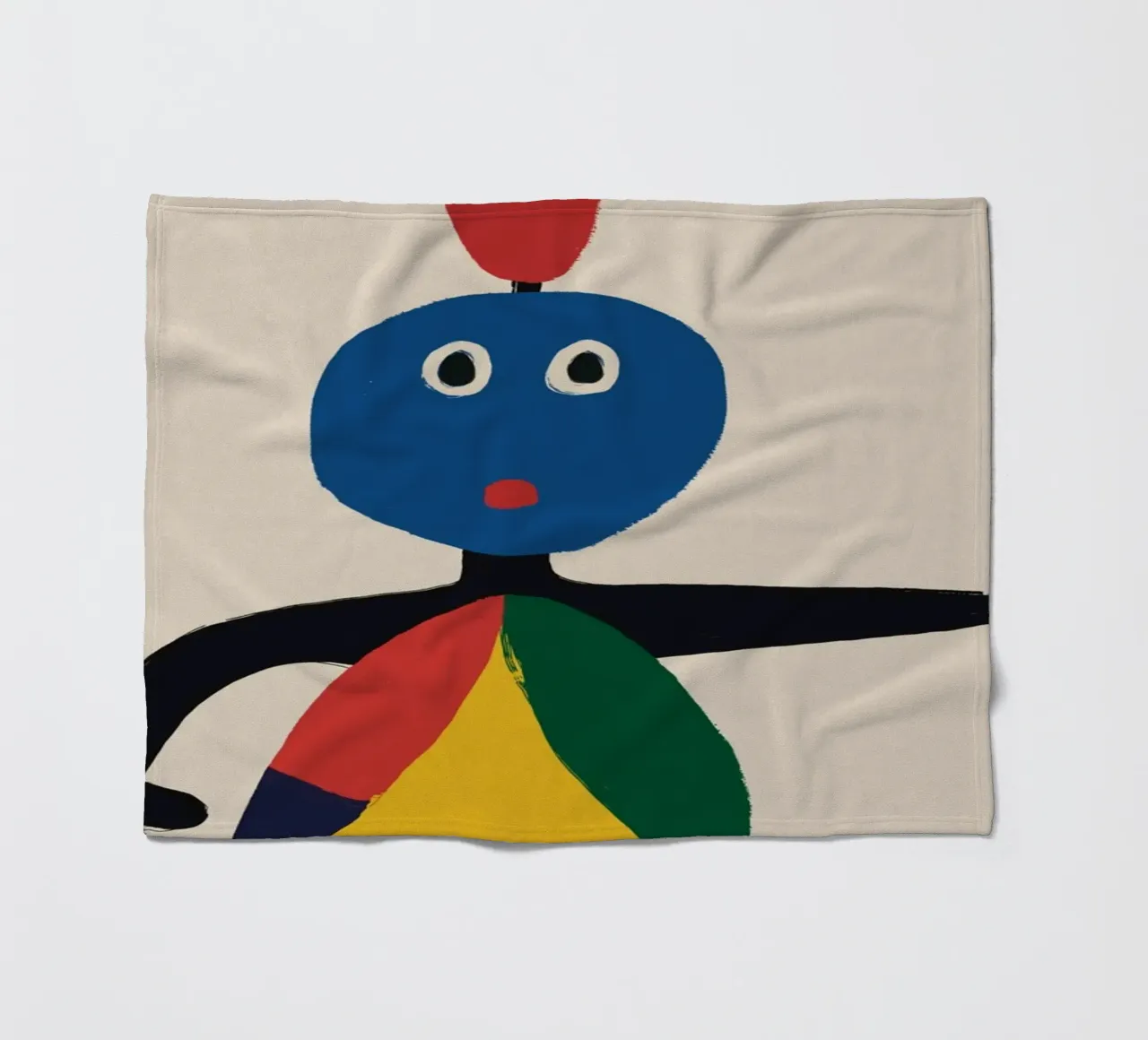 Pittura di un bambino coperta in pile da Little Dean