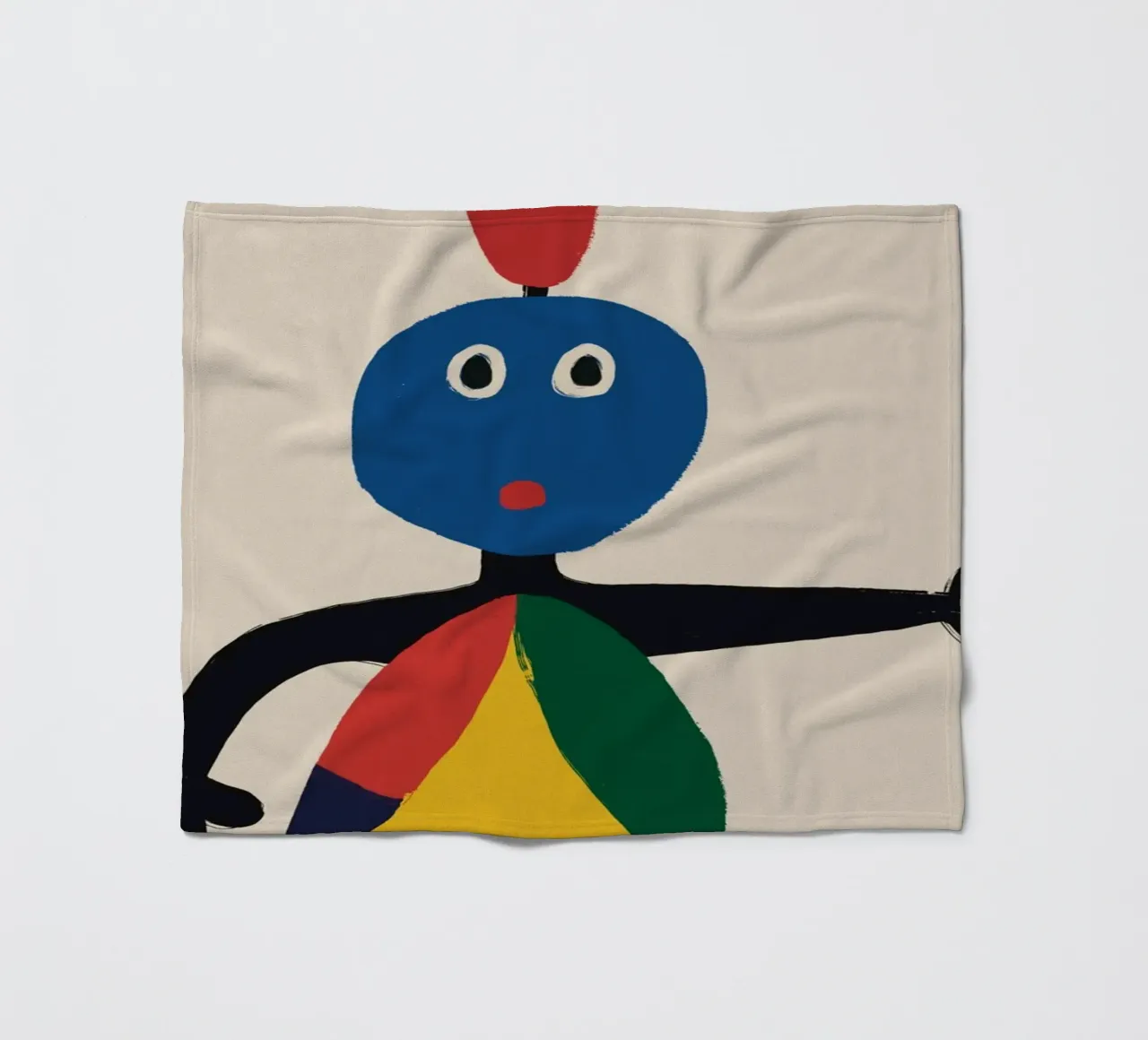 Pittura di un bambino coperta in pile da Little Dean