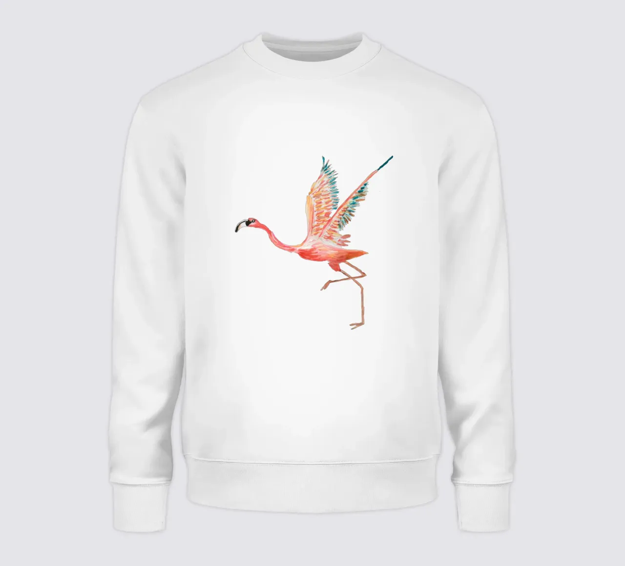 Flamingo felpa da Femke Zwaan