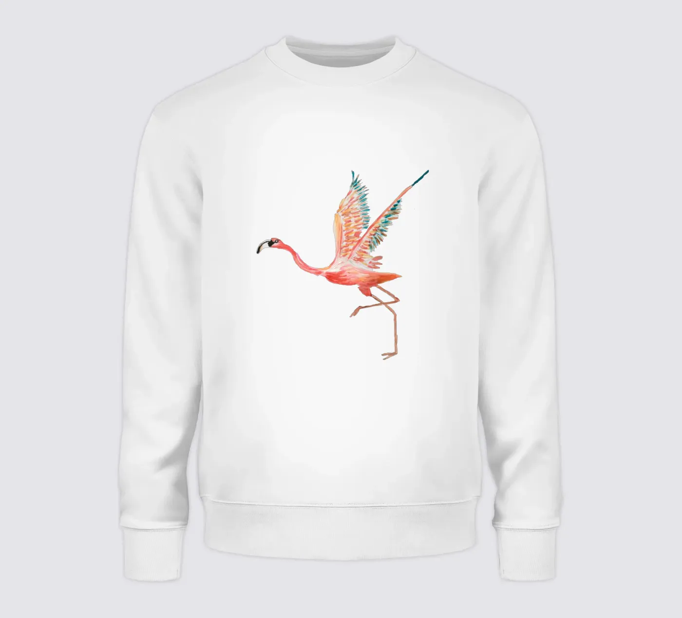 Flamingo felpa da Femke Zwaan