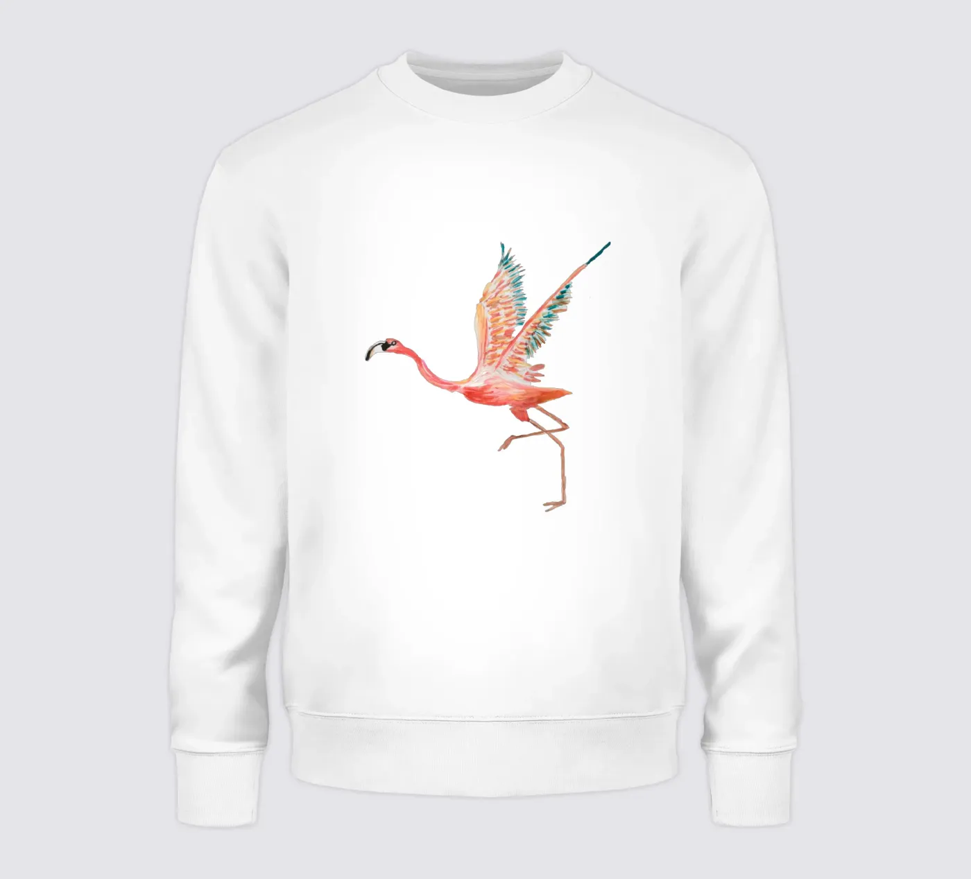 Flamingo felpa da Femke Zwaan