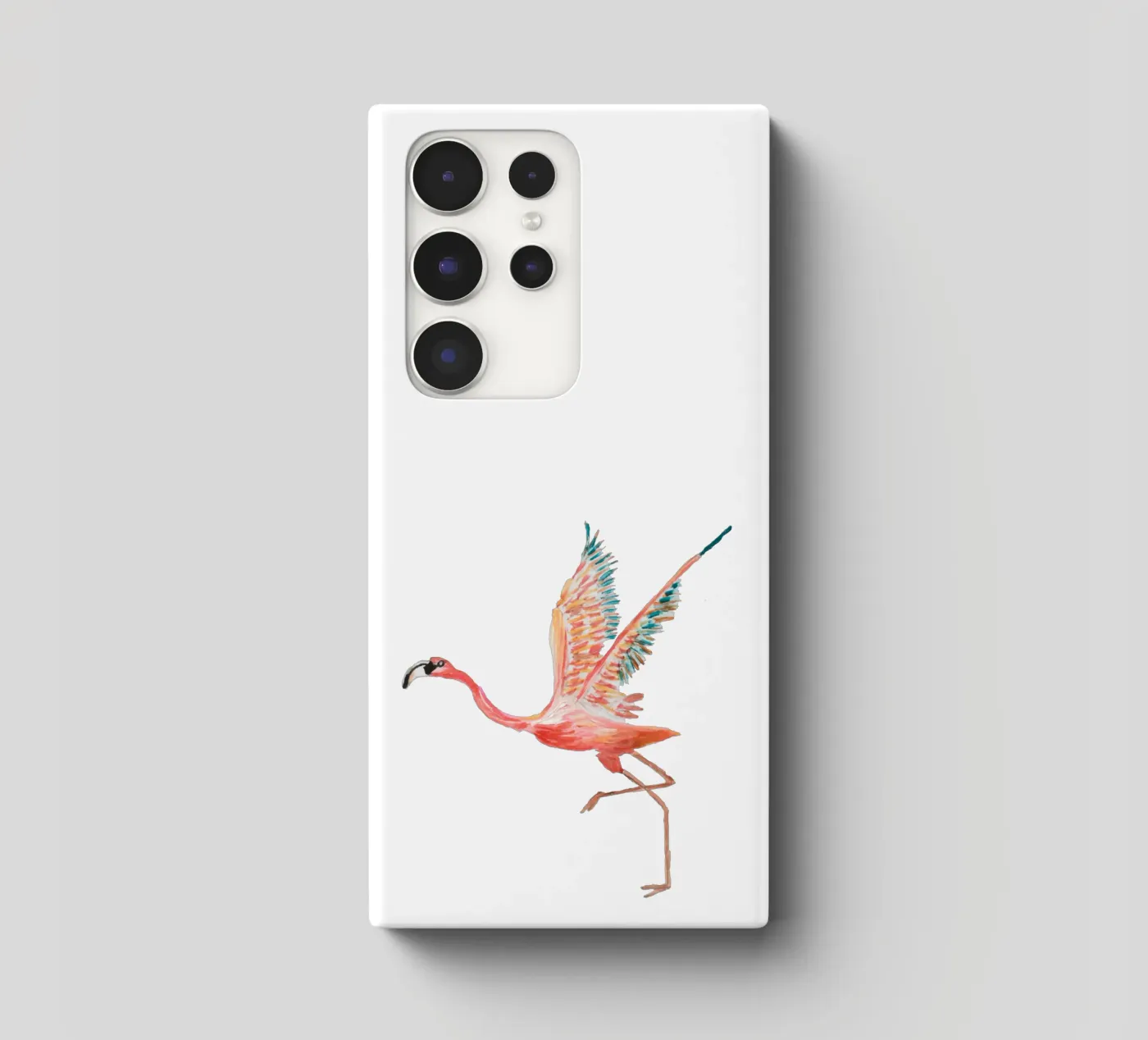 Flamingo cover samsung da Femke Zwaan