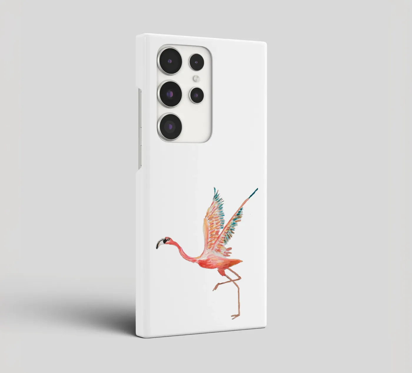 Flamingo cover samsung da Femke Zwaan