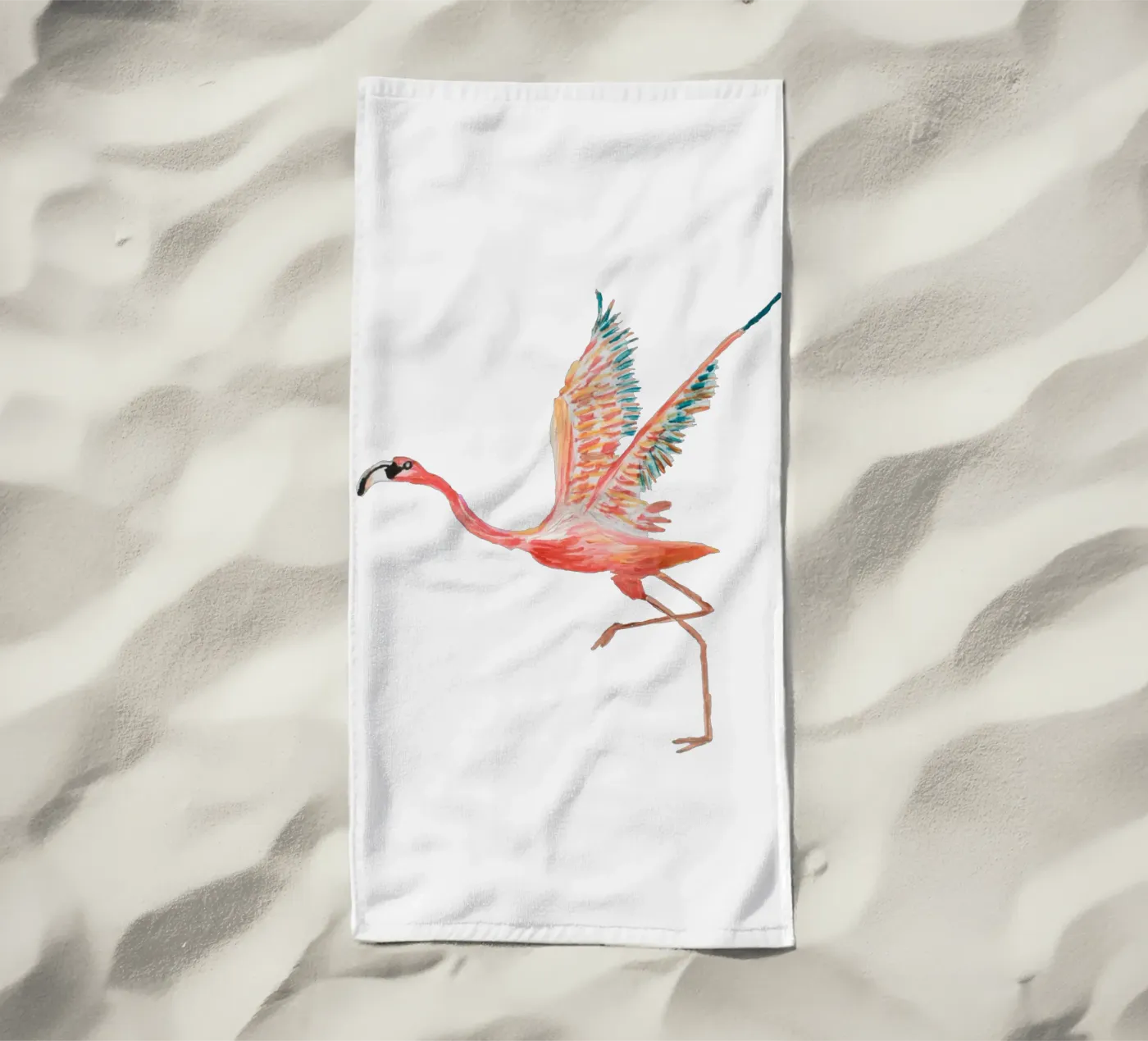 Flamingo telo mare da Femke Zwaan