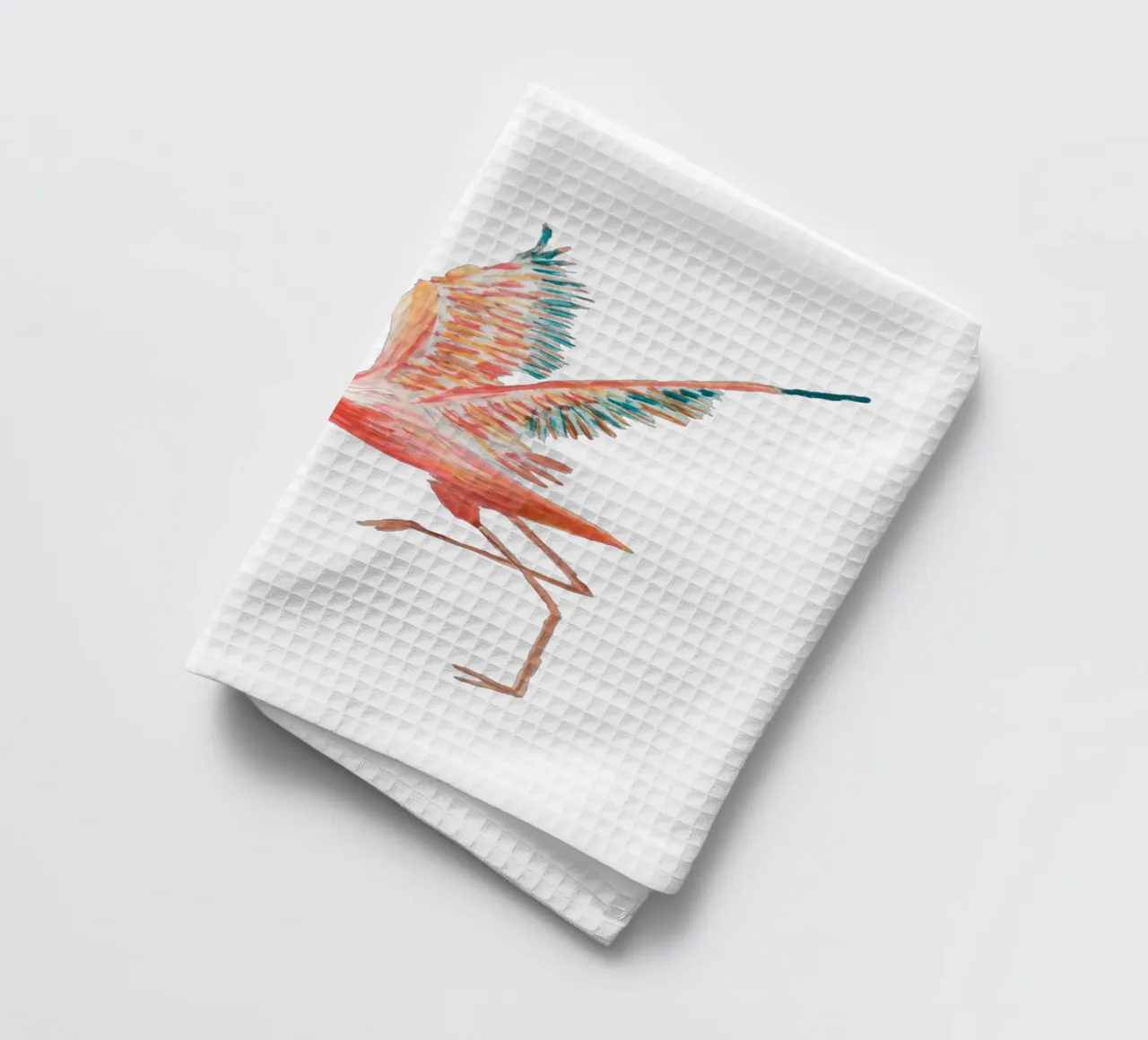Flamingo canovaccio da cucina da Femke Zwaan
