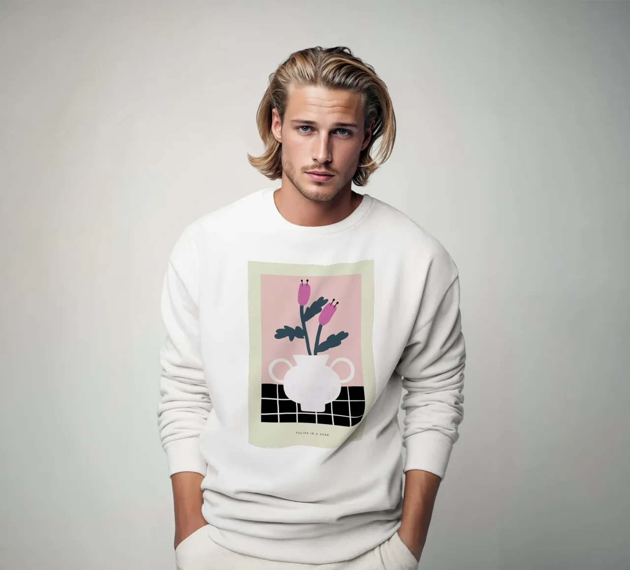 Tulips In A Vase felpa da Studio One