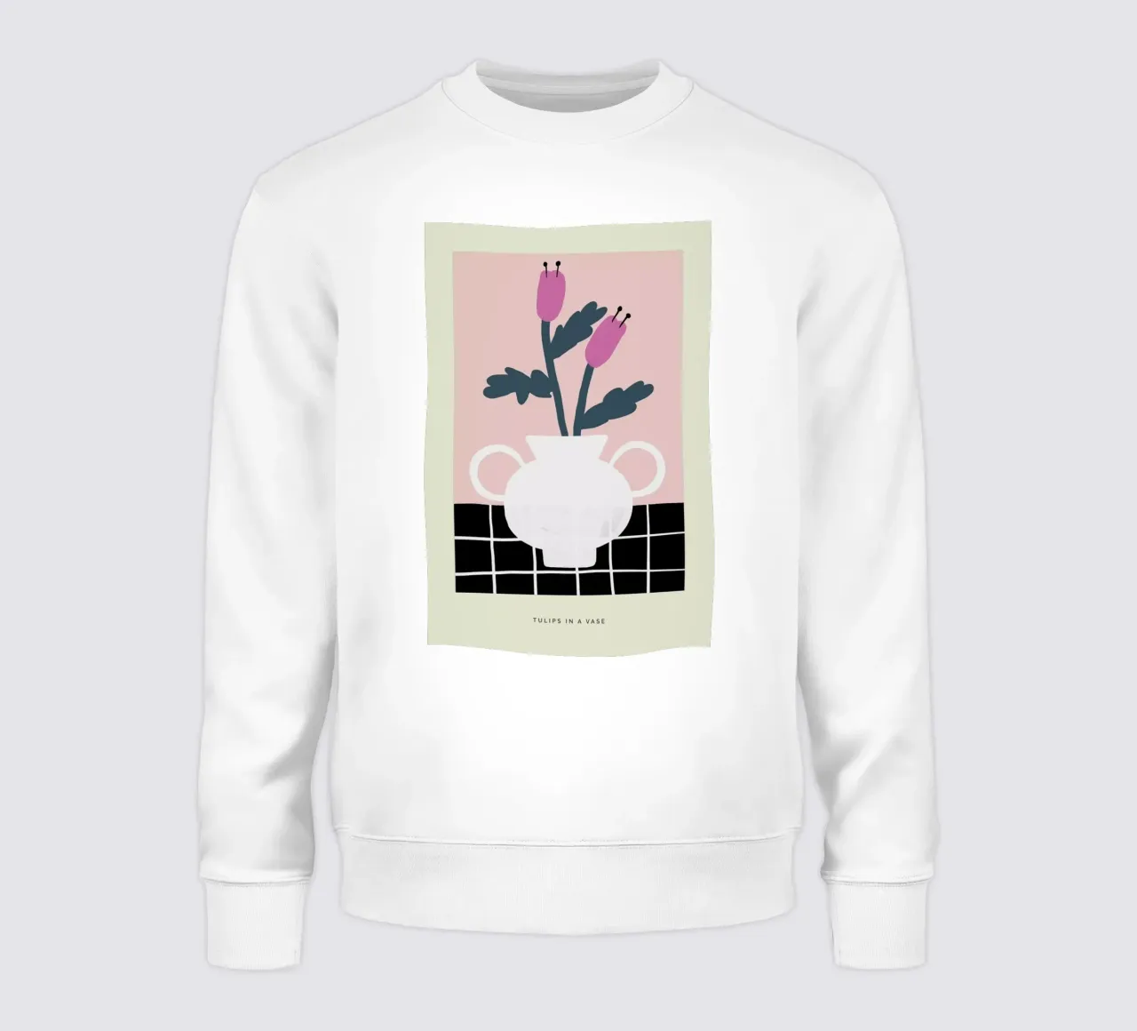 Tulips In A Vase Sweatshirt von Studio One