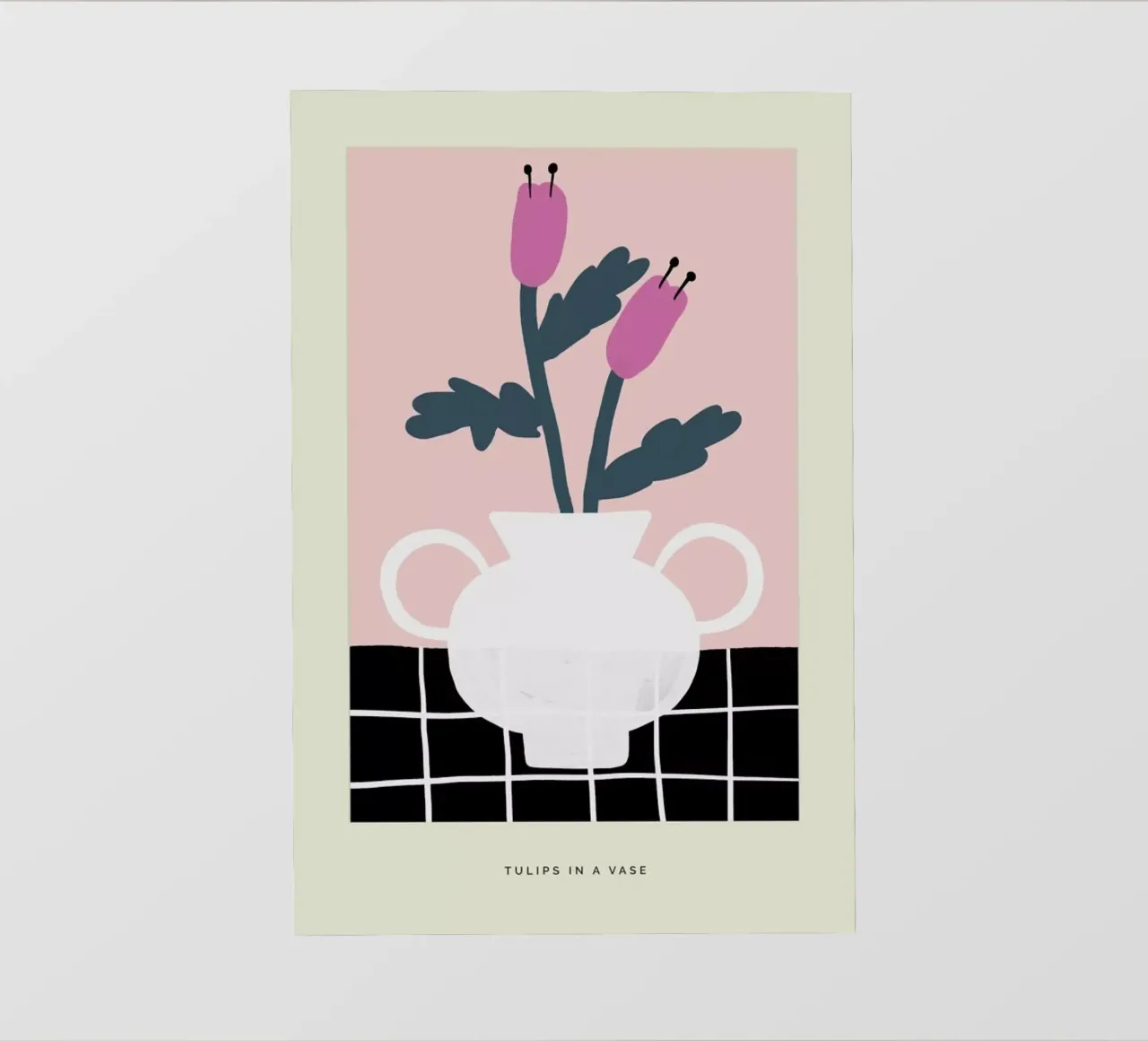 Tulips In A Vase lonas publicitarias de Studio One
