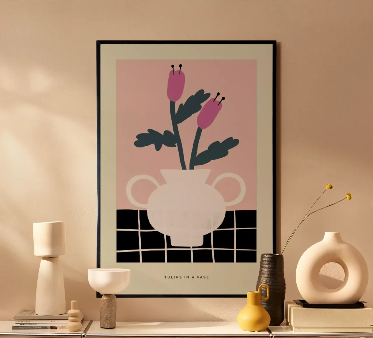 Tulips In A Vase carta hahnemühle da Studio One