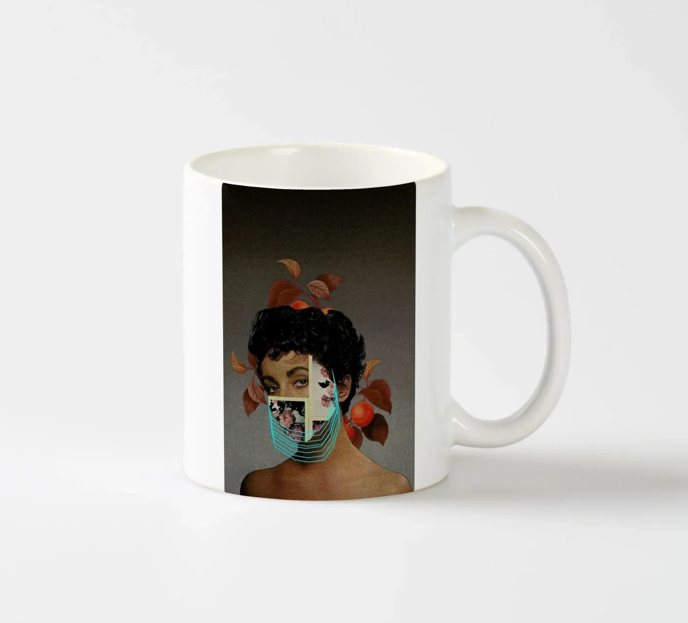 Zed ceramic mug by Frank Moth