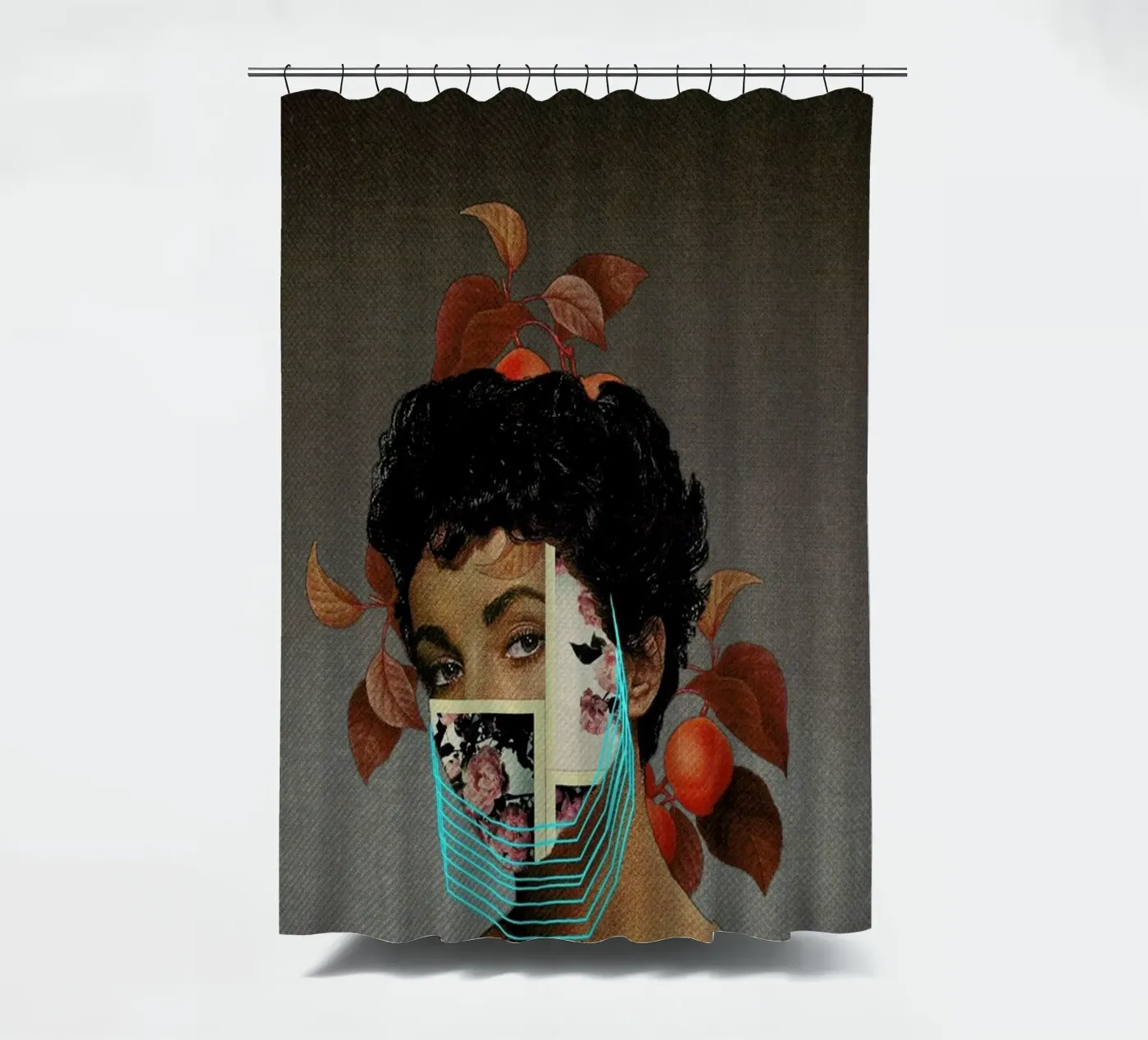 Zed Duschvorhang von Frank Moth