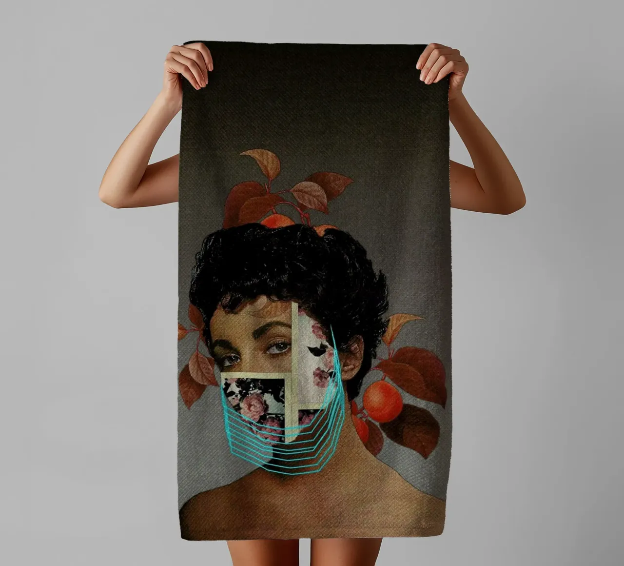 Zed badhanddoek van Frank Moth