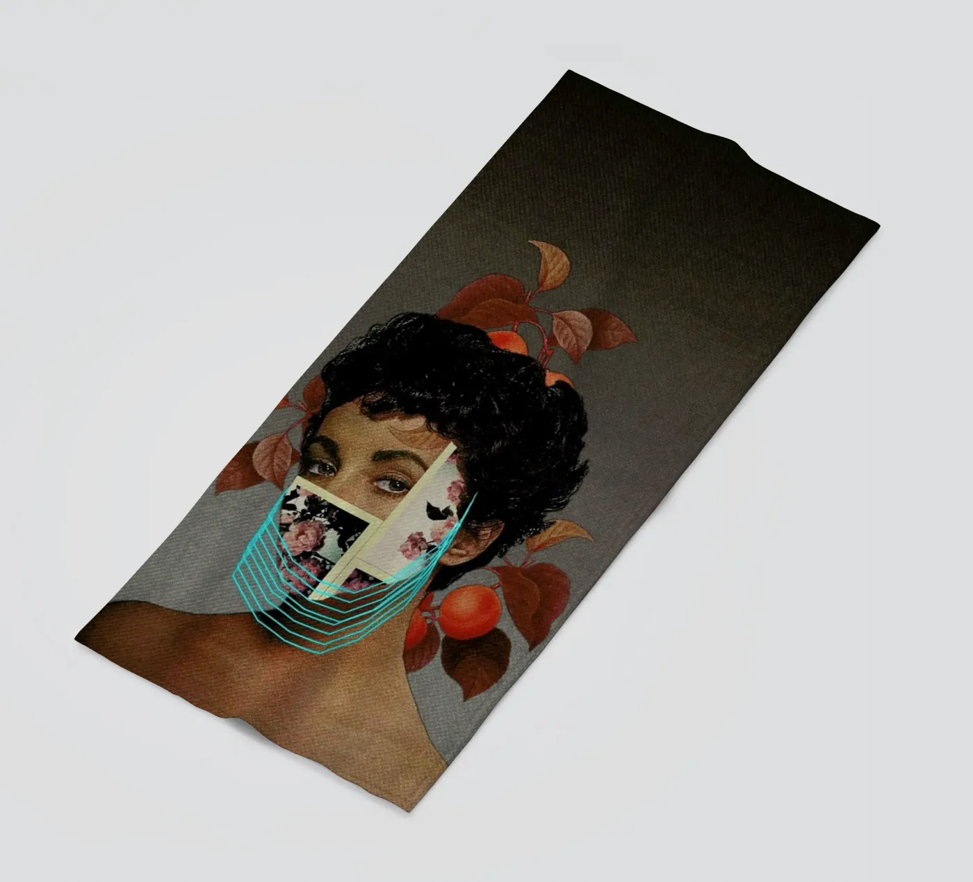 Zed beach towel by Frank Moth