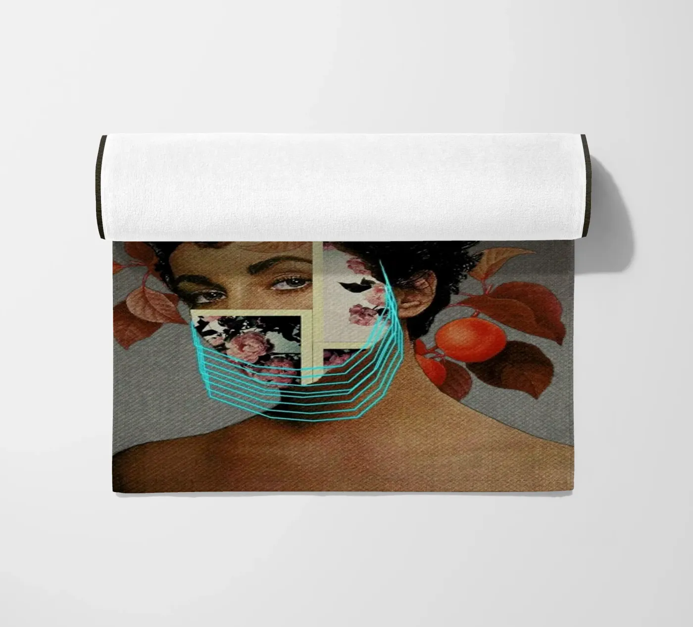 Zed beach towel by Frank Moth
