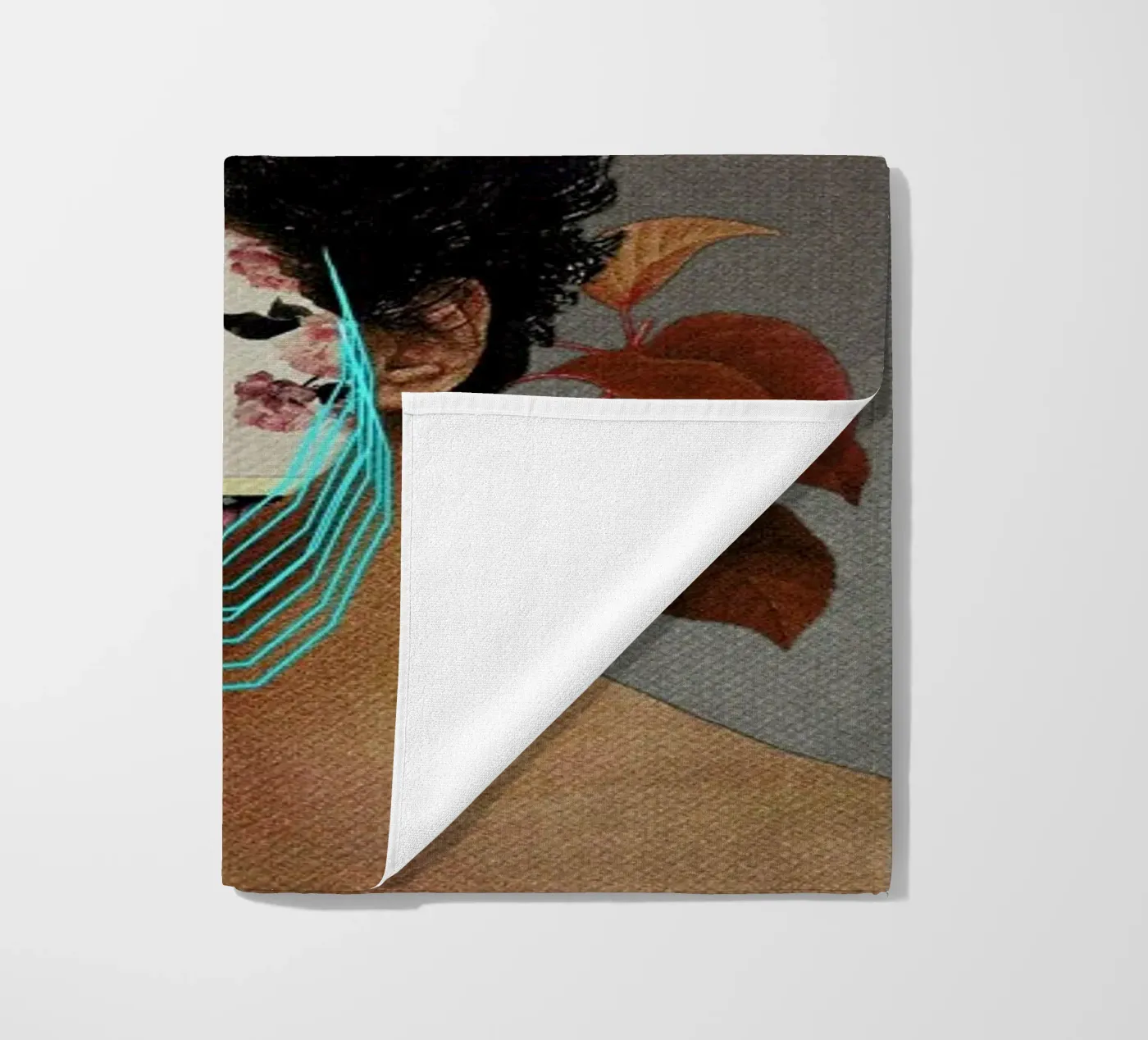 Zed beach towel by Frank Moth