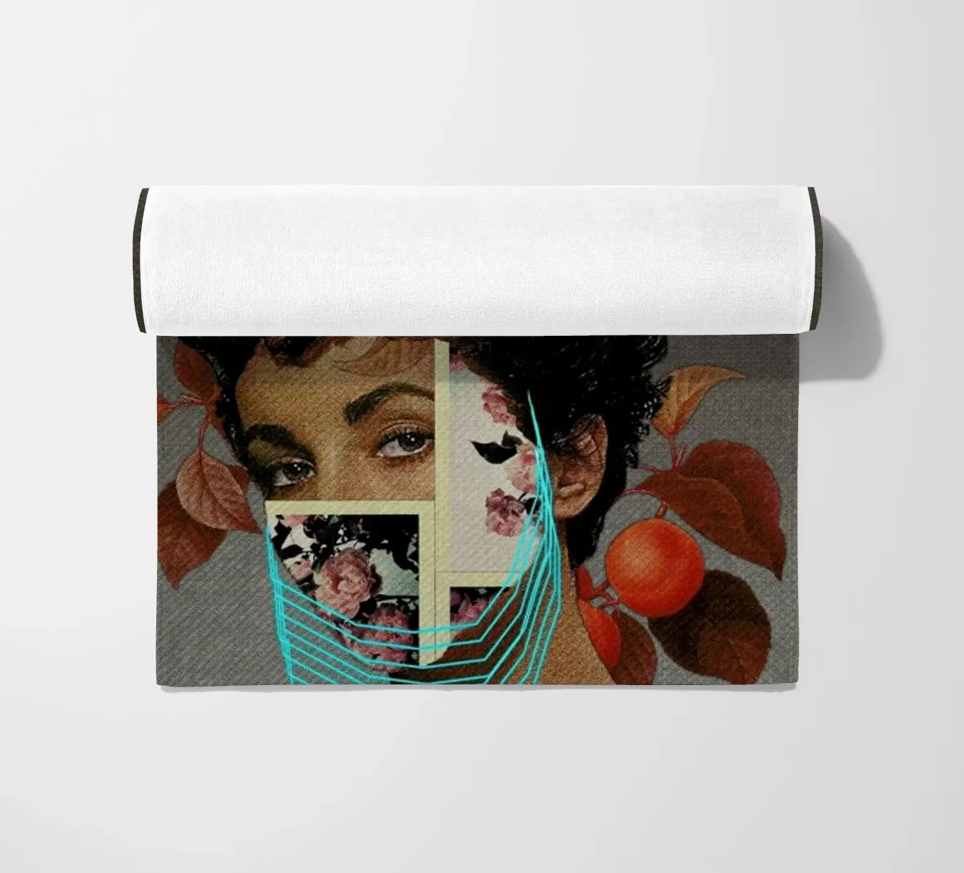 Zed beach towel by Frank Moth