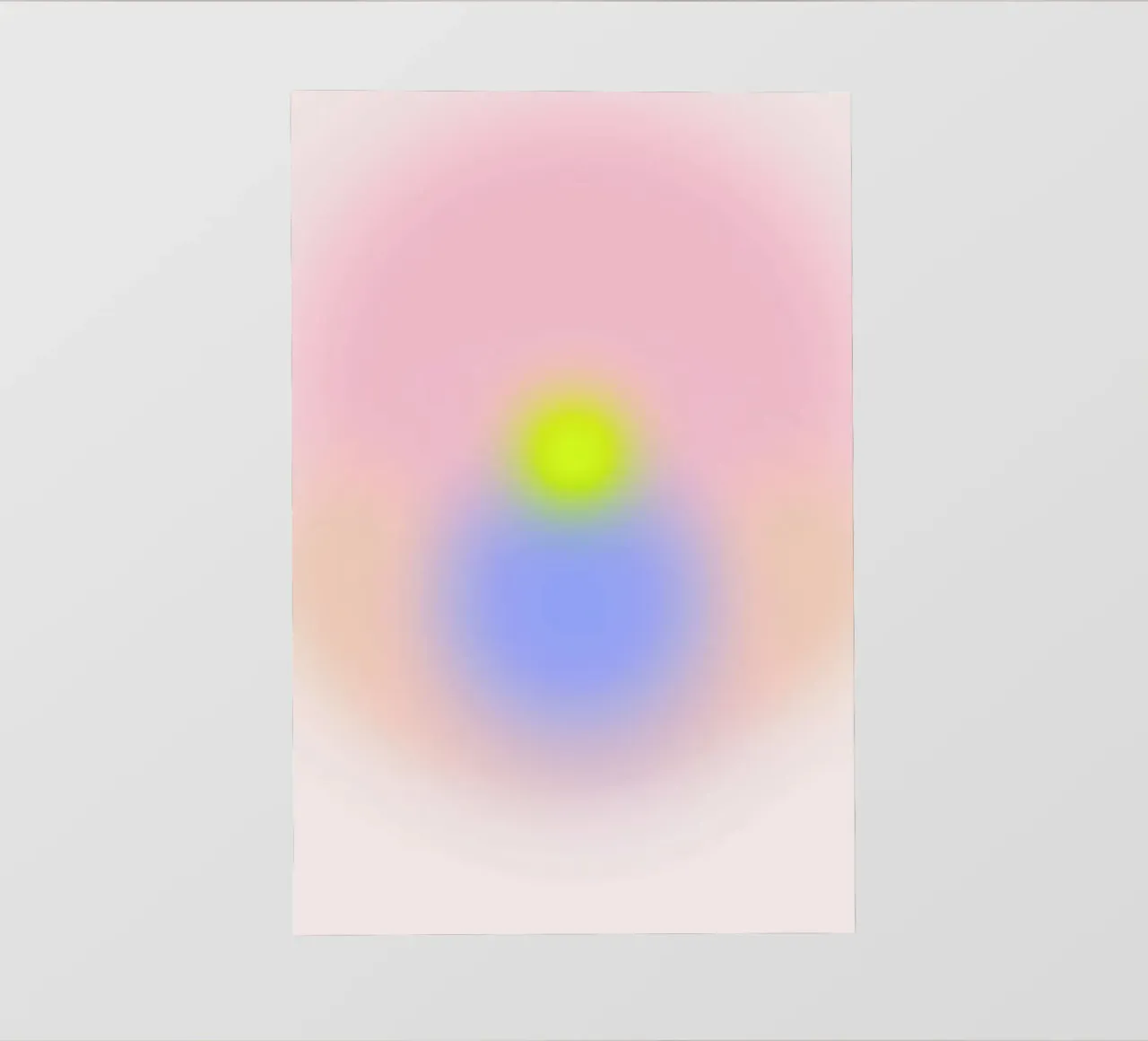 Morning Silence II Gradient pellicola backlit da Galaxy Eyes