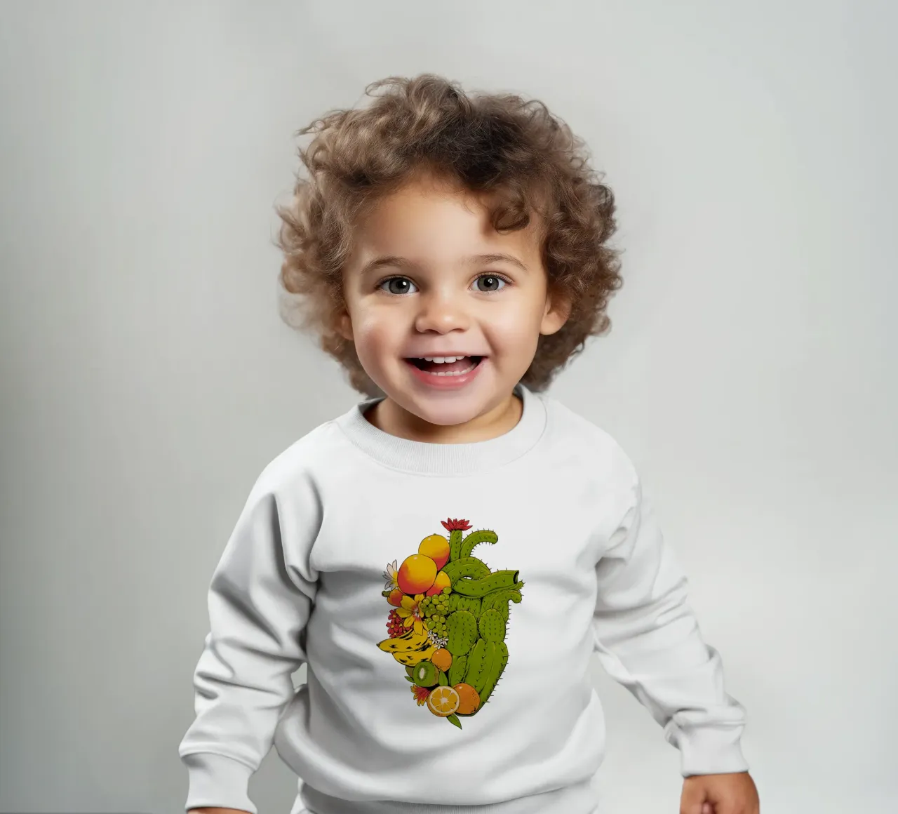 Cuore tropicale felpa neonato da Tobe Fonseca
