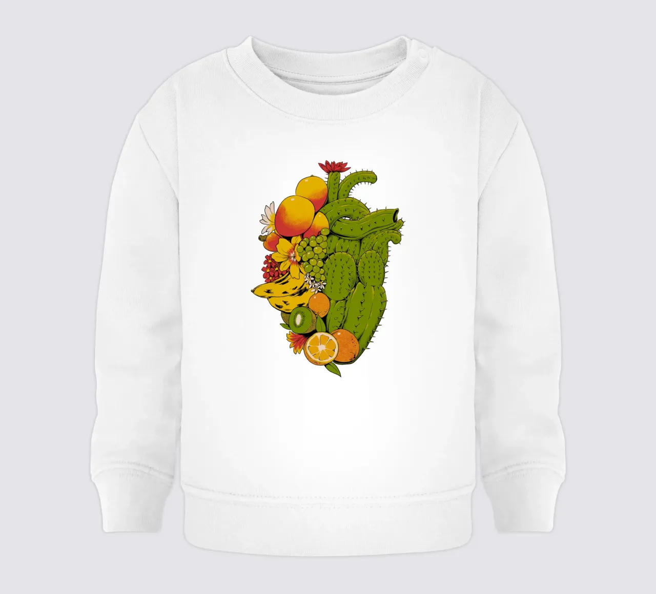 Cuore tropicale felpa neonato da Tobe Fonseca