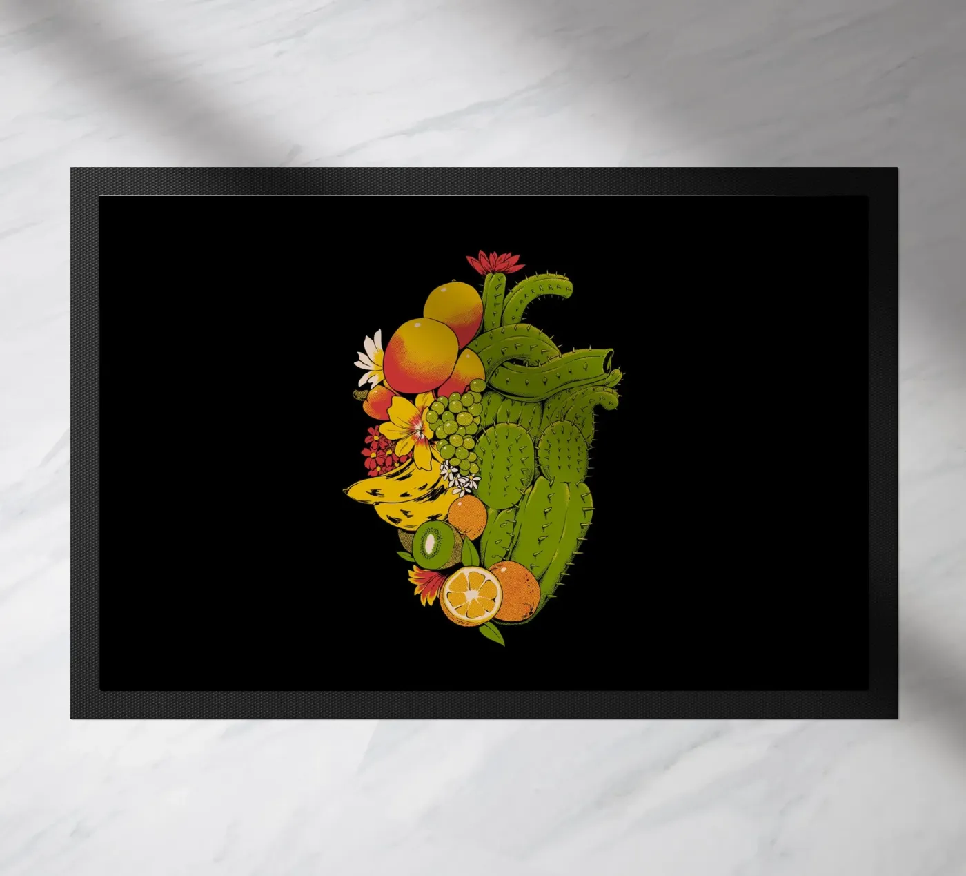 Cuore tropicale zerbino da Tobe Fonseca