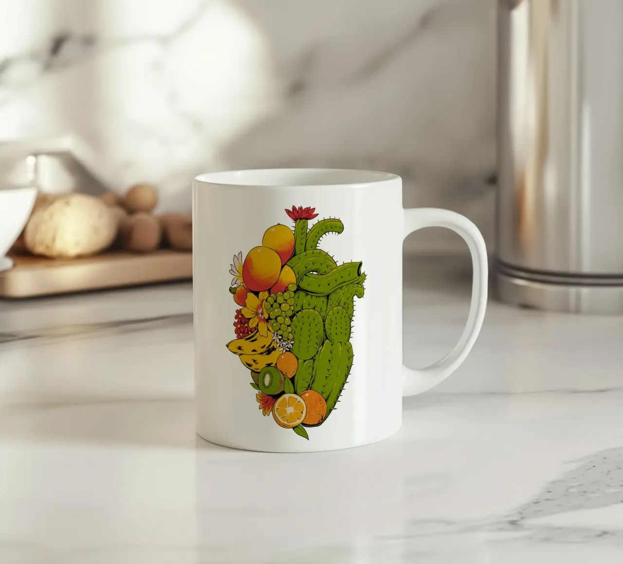 Cuore tropicale tazza in ceramica da Tobe Fonseca