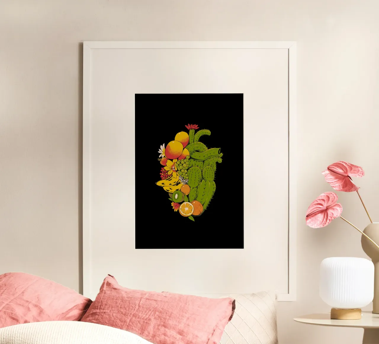 Cuore tropicale carta hahnemühle da Tobe Fonseca
