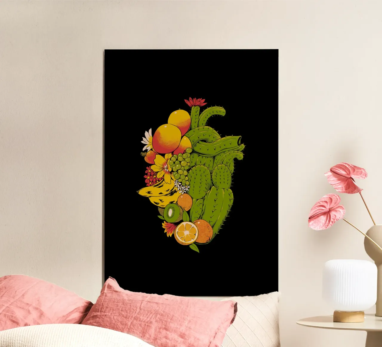 Cuore tropicale carta hahnemühle da Tobe Fonseca