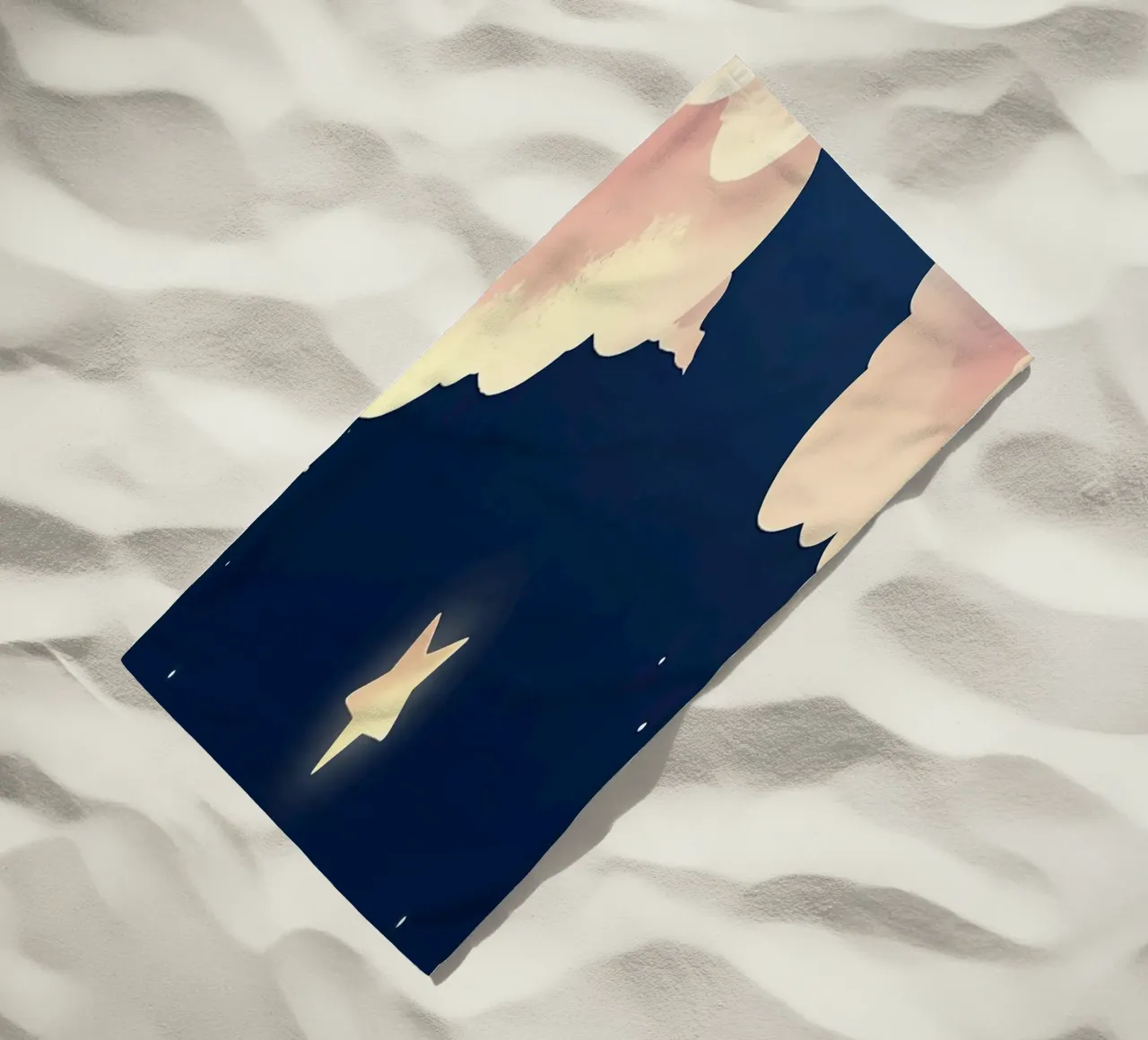 Stelle Nuvole E Ponti Lofi Art telo mare da LoFi Gallery