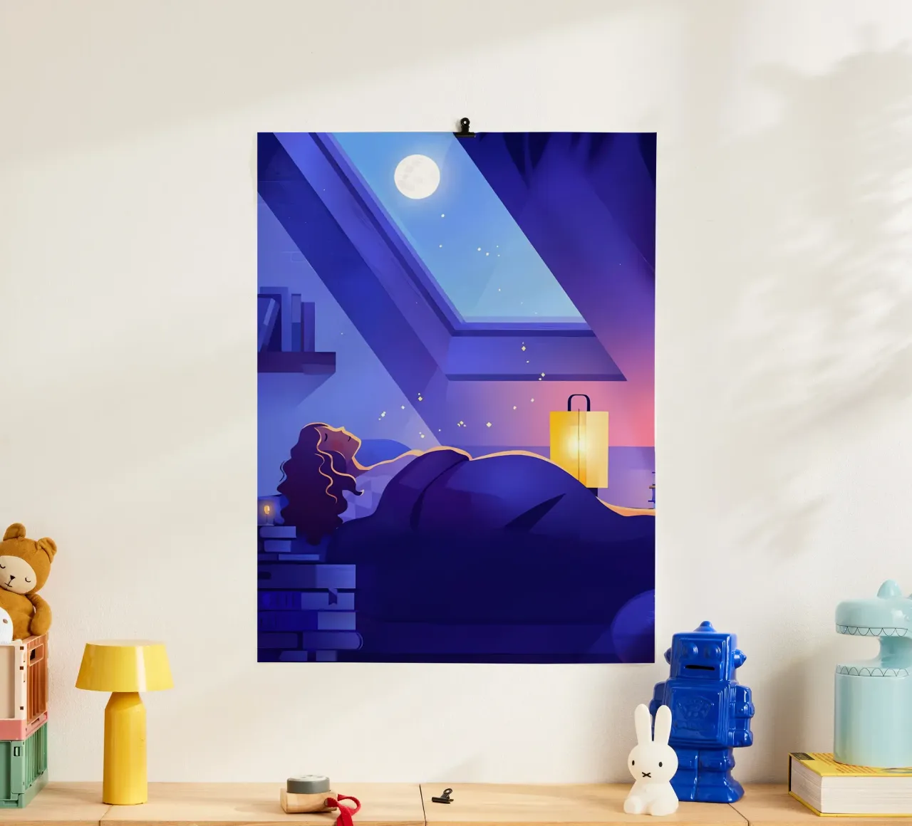 Sleeping Under The Moon Lofi Art hahnemühle de LoFi Gallery