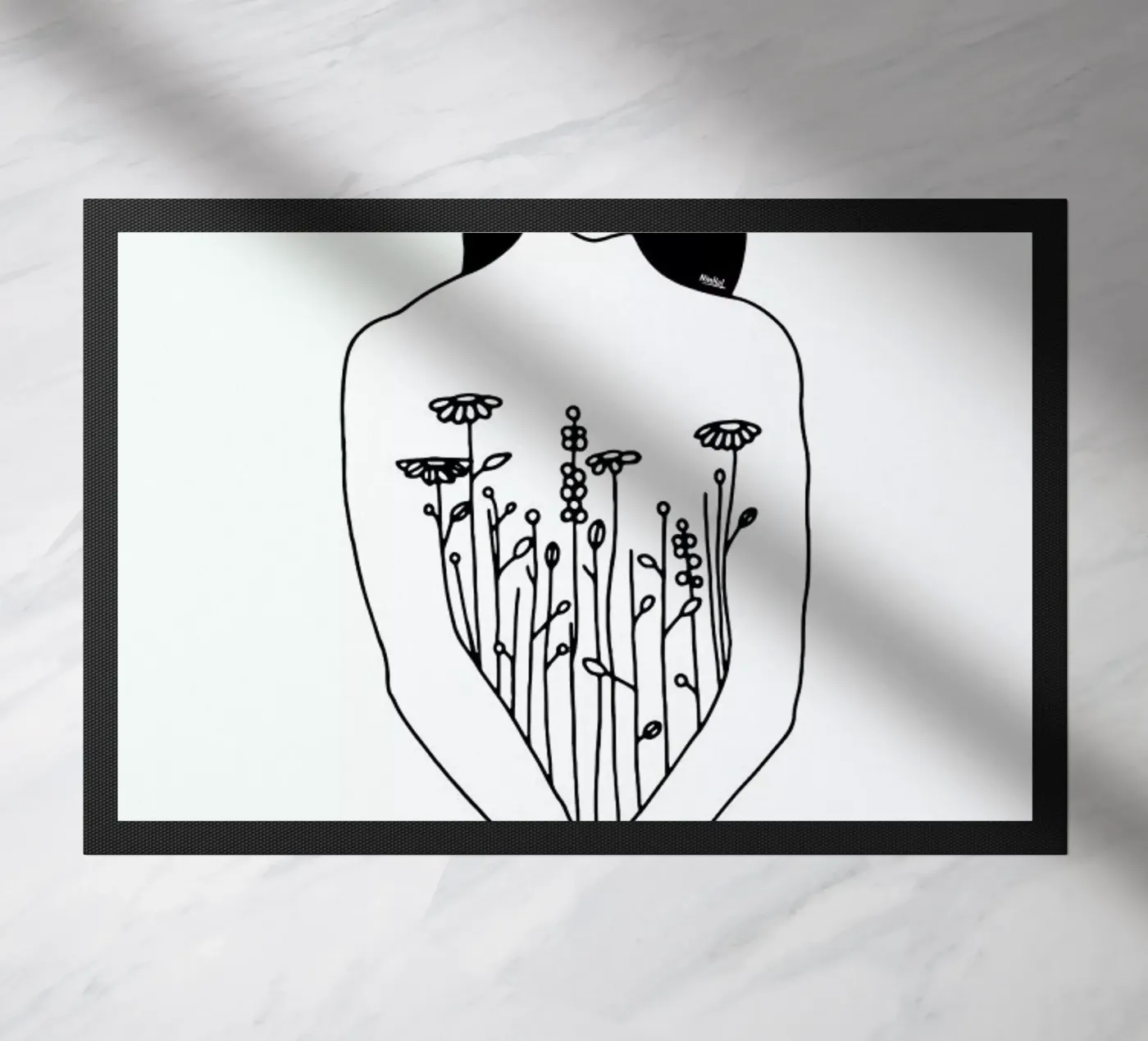 Flowers Inside Me zerbino da Ninhol