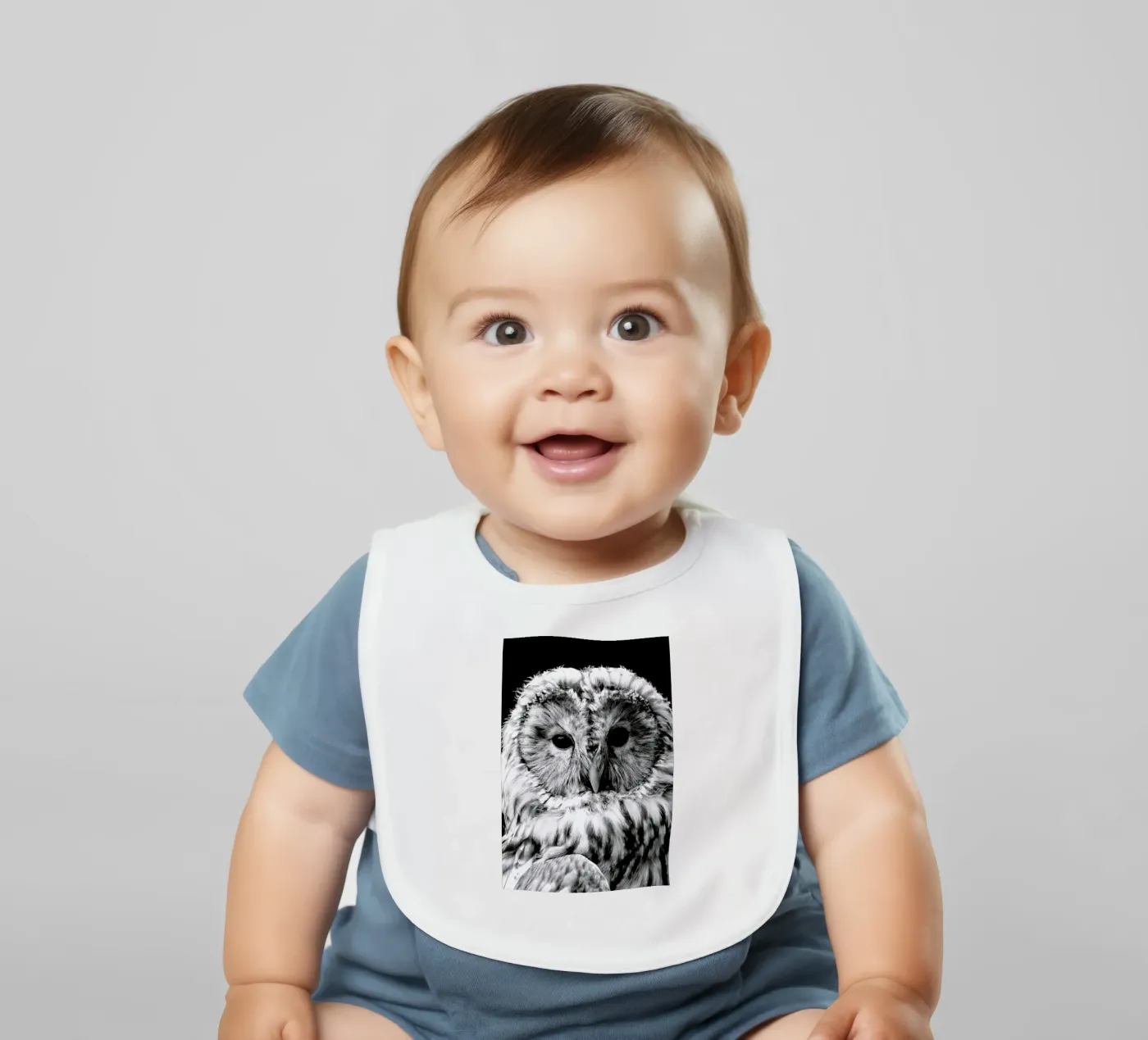 Wise Owl bavaglino da Natural Kingdom