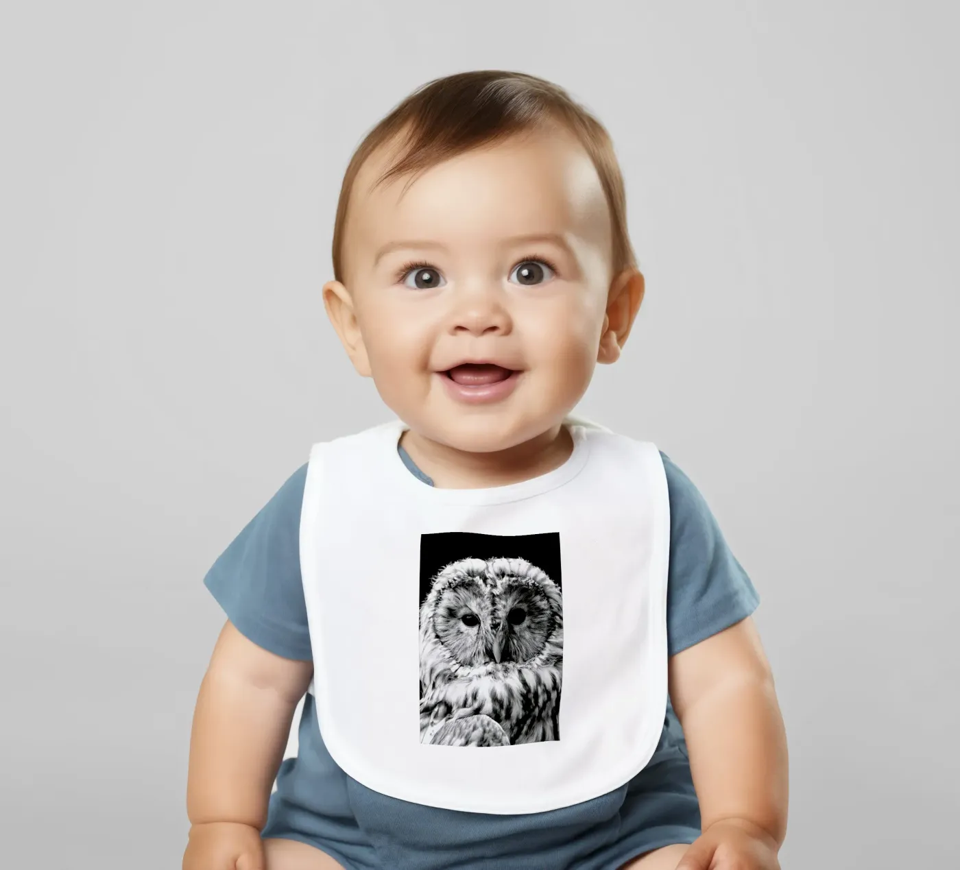 Wise Owl bavaglino da Natural Kingdom