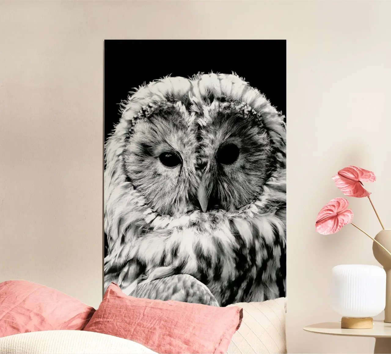 Wise Owl poster con telaio in plastica da Natural Kingdom