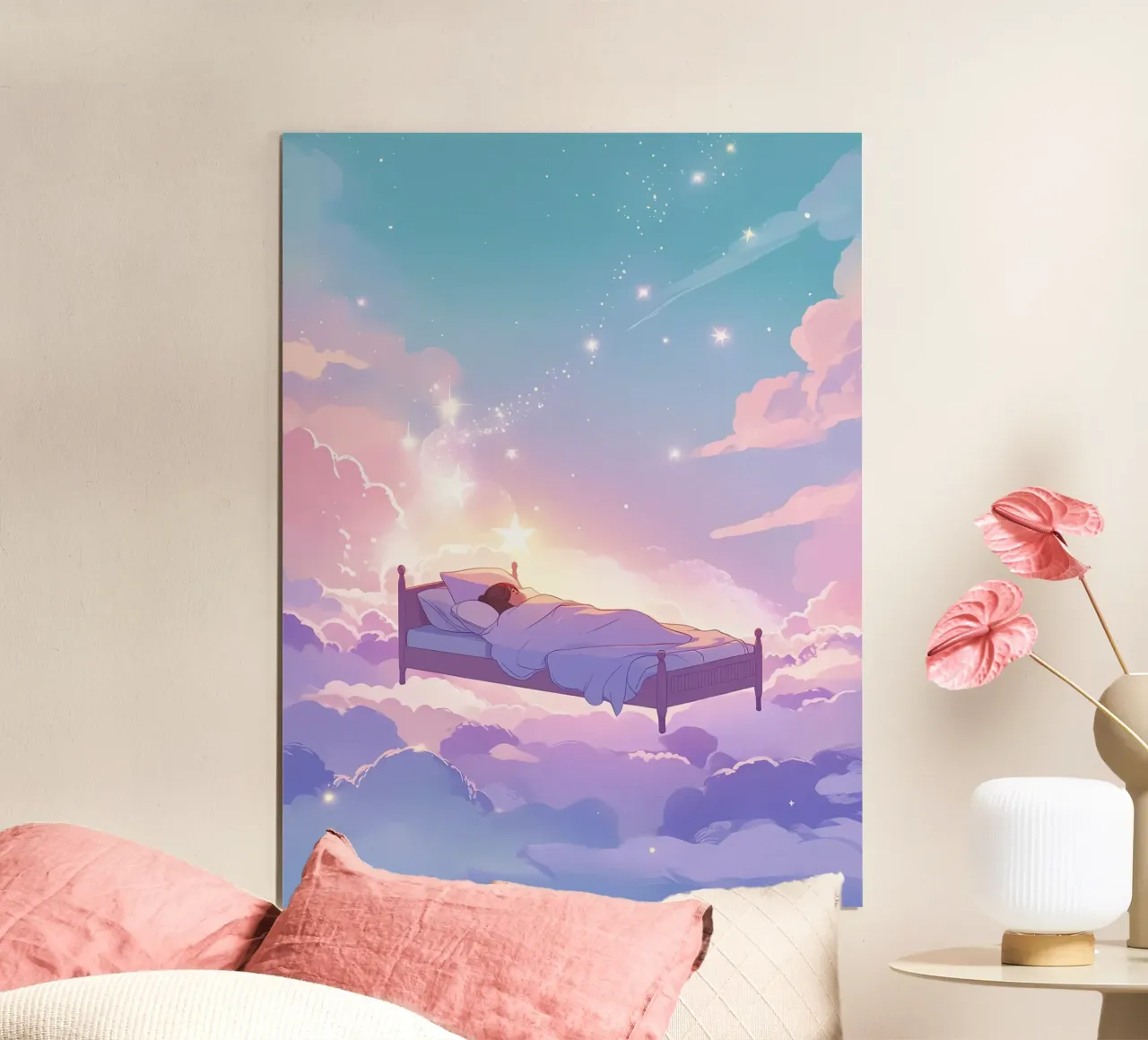 Sognando sulla nuvola Lofi Art carta hahnemühle da LoFi Gallery