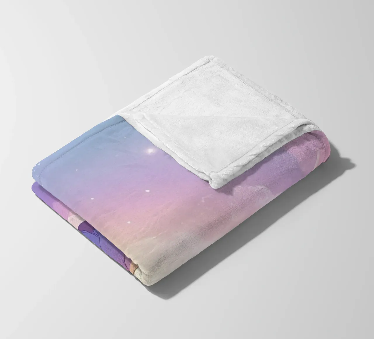 Sognando sulla nuvola Lofi Art coperta in pile da LoFi Gallery