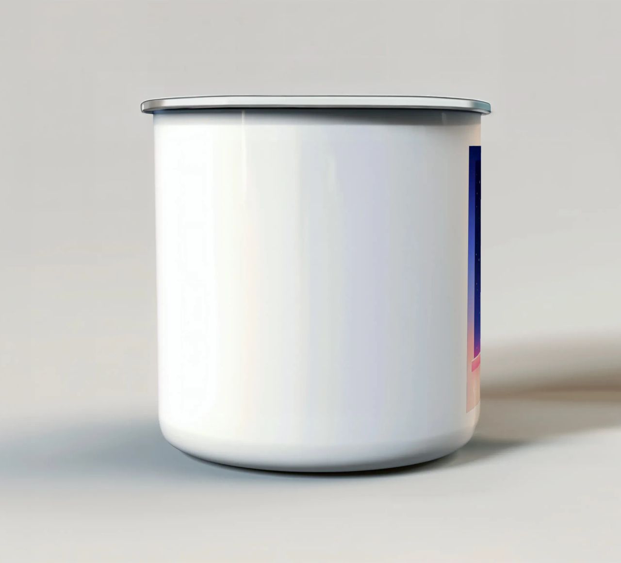 Bambino che guarda le stelle Lofi Art tazza in smalto da LoFi Gallery
