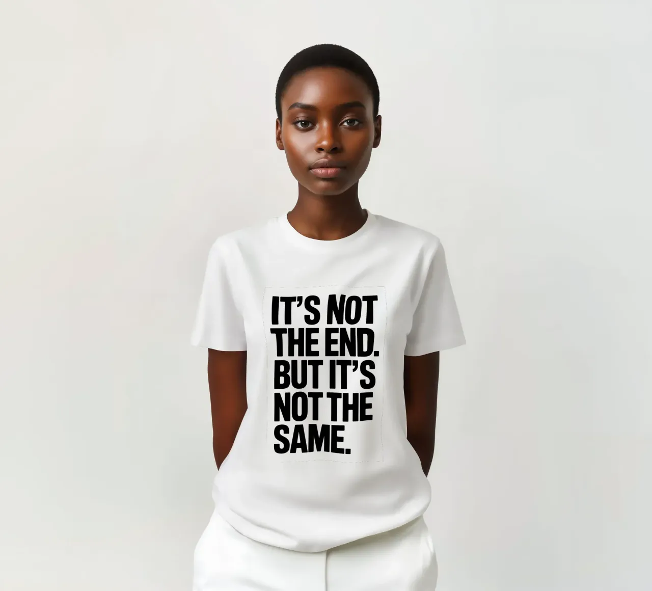 It's not the end. But it´s not the same T-Shirt von Hey Vincent