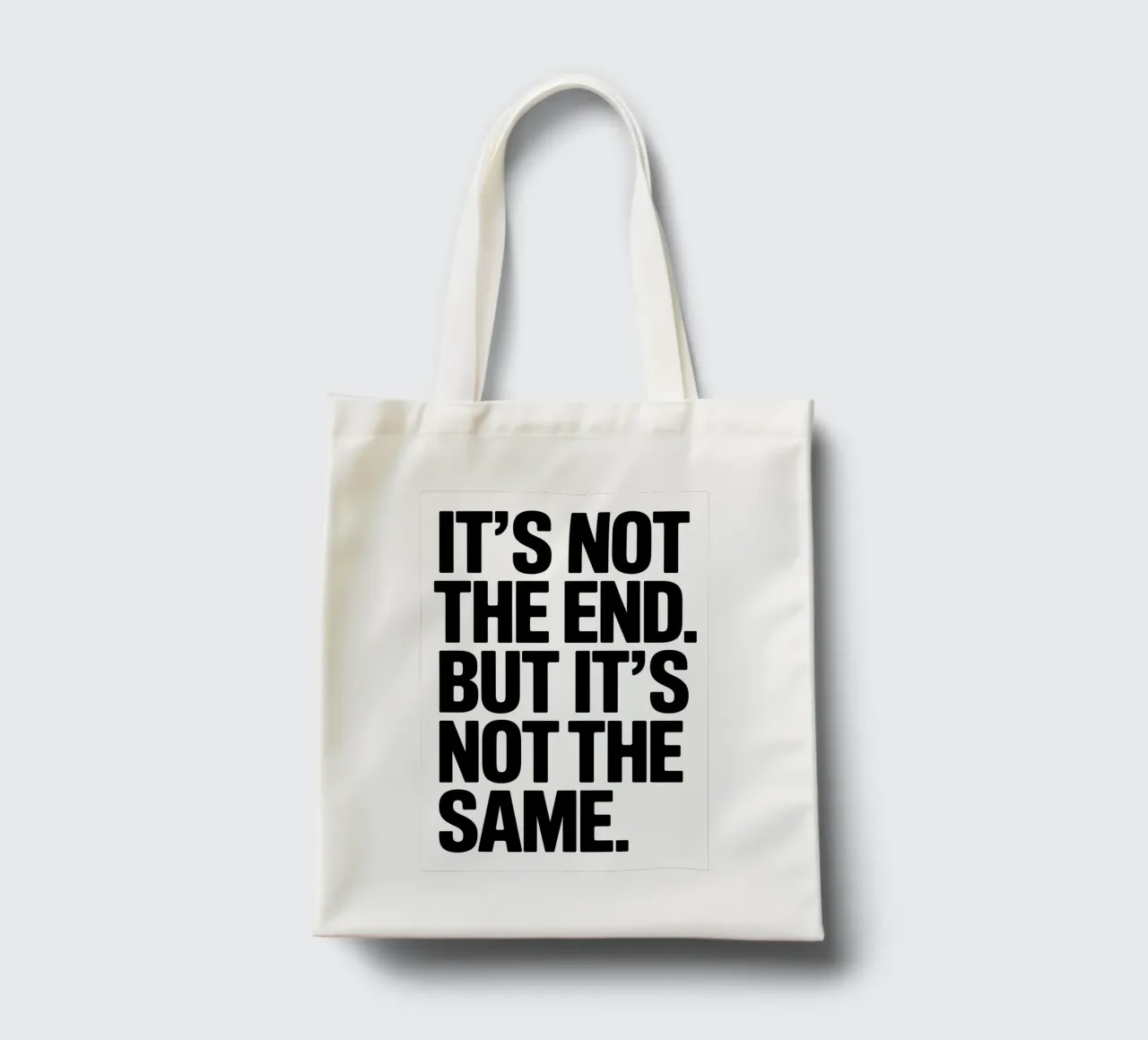 It's not the end. But it´s not the same borsa in juta da Hey Vincent