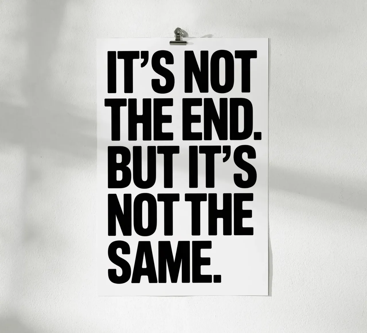 It's not the end. But it´s not the same carta hahnemühle da Hey Vincent