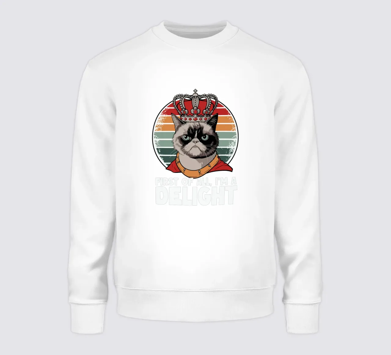 First of all, I'm a delight sudadera de edsonramosart