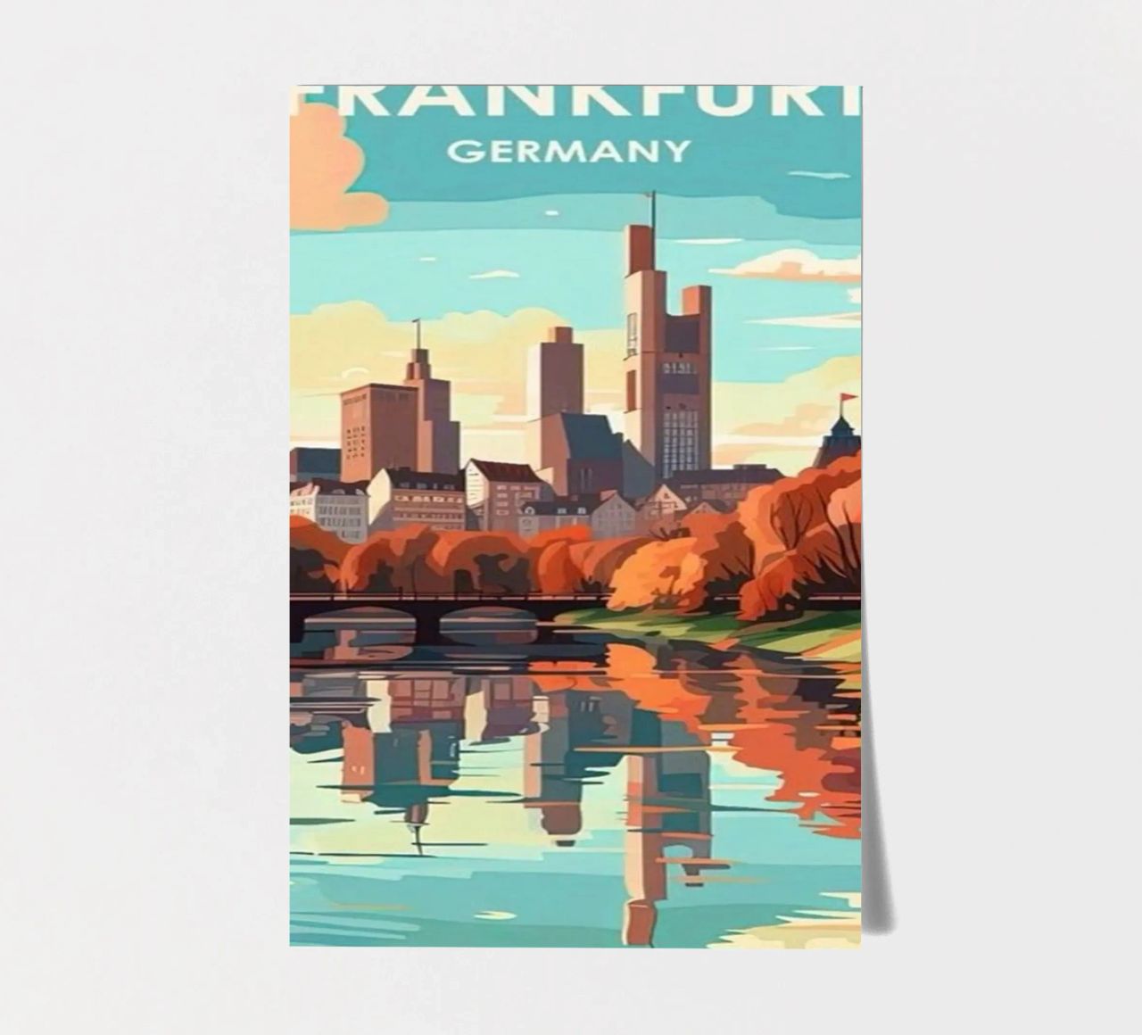 Komm mit auf die Reise nach Frankfrut Stickerbogen von youngs print