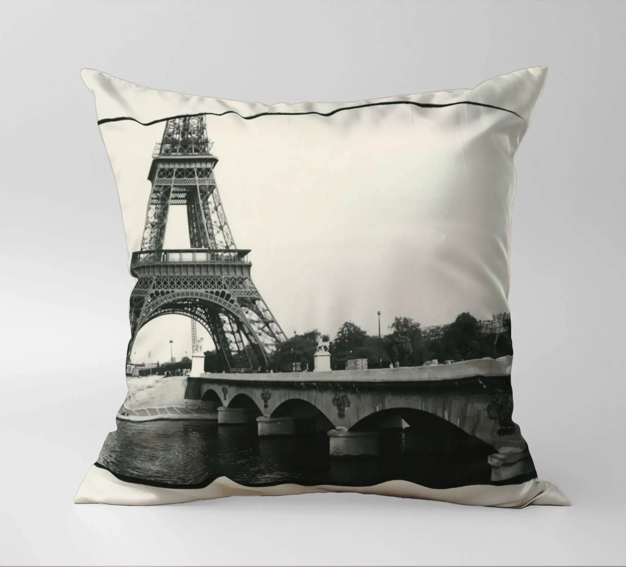Torre Eiffel 1982 cuscino da phillipp veisenberg
