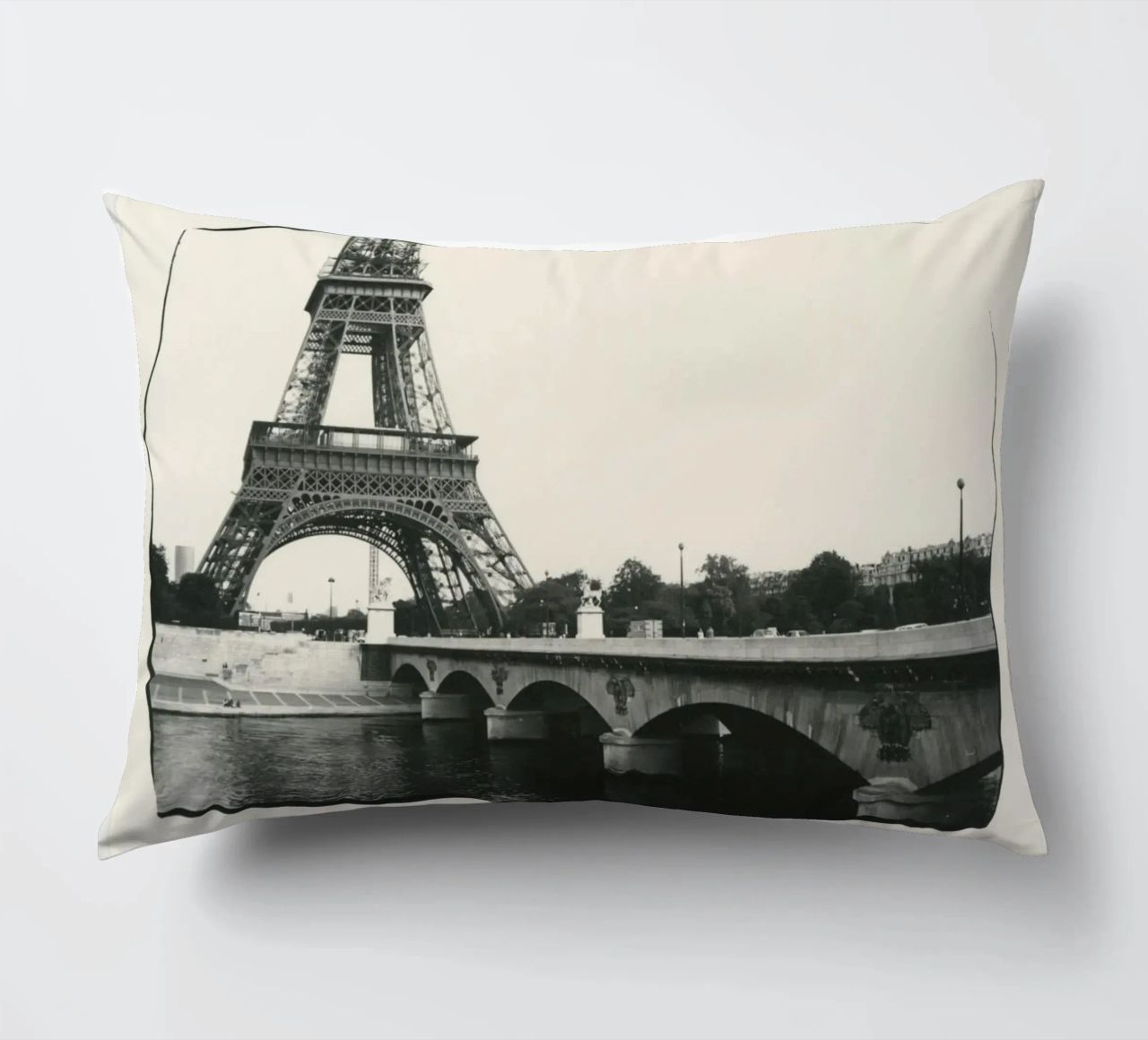 Torre Eiffel 1982 cuscino da phillipp veisenberg